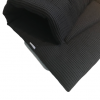 Boxkleed zwart wafelstof