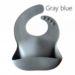 siliconen slabber grijs