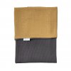 Kinderwagendeken-baby-spetters-camel-goud-75x55cm