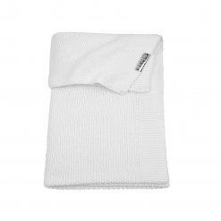 Biologische ledikantdeken Relief - Meyco warm wit