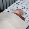 Ledikantdeken beige nicky velours - velvet
