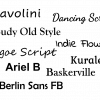 Lettertypes rugzak met naam