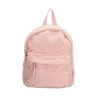 Teddy rugzak roze met naam