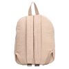 Rugzak corduroy beige met naam