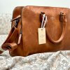 Mombag schoudertas Charm London Cognac