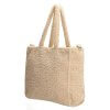 Teddy mombag shopper soft ecru