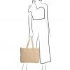 Teddy mombag shopper soft ecru