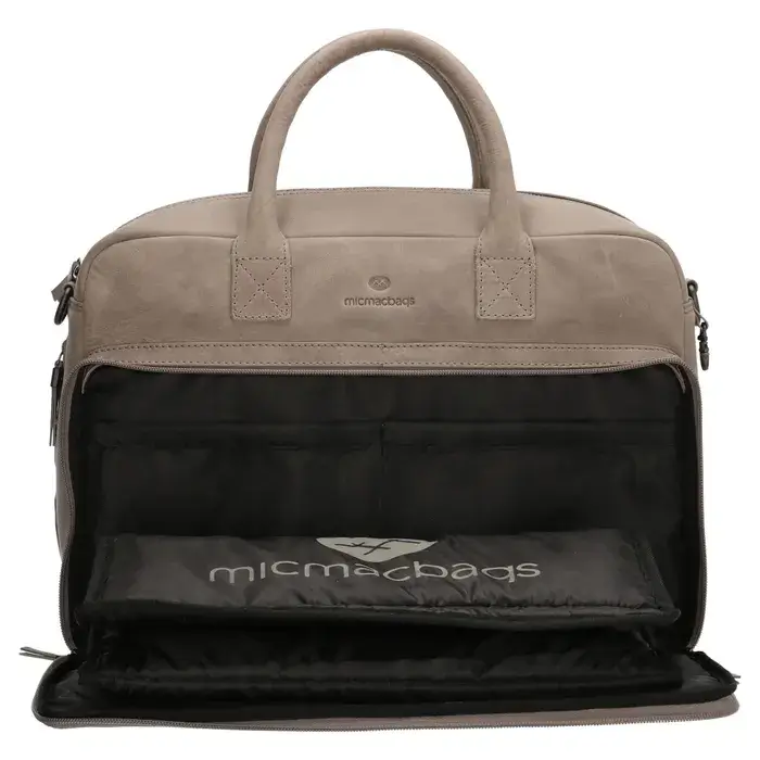 Micmacbag MALMÖ mombag grijs