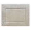 Boxkleed beige | Flower velours