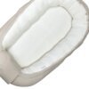 Babynest beige wafel met fleece