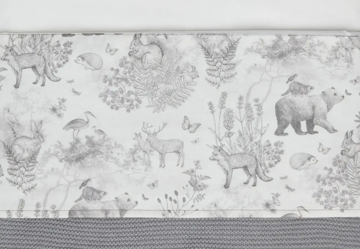 Laken Wieg 75x100cm - Forest Animals