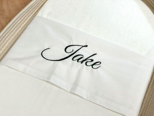 Jollein Wieg Laken Love You - Nougat (75 x 100 cm