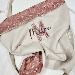 Babydeken borduurletter