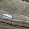 Babynest Rib Donker Beige
