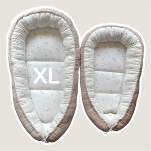XL babynestje met zachte stof kopen