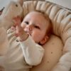 Babynestje hartjes Olijfgroen - Afbeelding 3